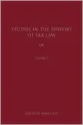 Studies In The History Of Tax Law, Vol. 2