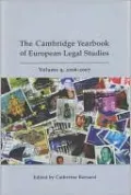 The Cambridge Yearbook of European Legal Studies, Vol. 9