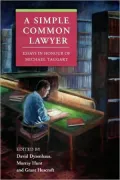 Simple Common Lawyer: Essays in Honour of Michael Taggart