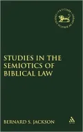 Studies in the Semiotics of Biblical Law