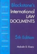 Blackstone's International Law Documents