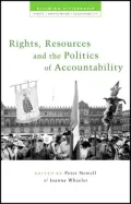 Rights, Resources and the Politics of Accountability (Claiming Citizenship Series)