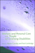 Intimate and Personal Care for People with Learning Disabilities