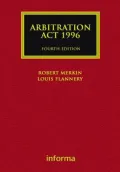 Arbitration ACT 1996: Fourth Edition