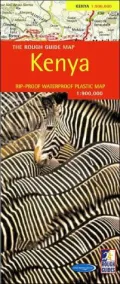 The Rough Guide Map Kenya and Northern Tanzania
