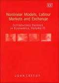 Nonlinear Models, Labour Markets and Exchange: Introductory Surveys in Economics, Vol. 2