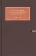 Trade and Economic Developments, 1450-1550: The Experience of Kent, Surrey and Sussex