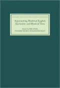 Approaching Medieval English Anchoritic and Mystical Texts