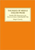 The Index of Middle English Prose: Handlist XIX: Manuscripts in the University Library, Cambridge (Dd-Oo), Vol. 19