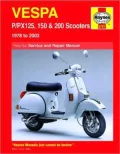 Vespa P/PX125, 150 & 200 Scooters 1978-2009
