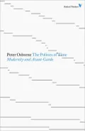 The Politics of Time: Modernity and Avant-Garde