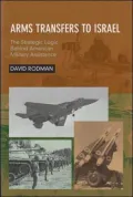 Arms Transfers to Israel: The Strategic Logic Behind American Military Assistance