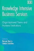 Knowledge Intensive Business Services Organizational Forms And National Institutions