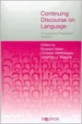 Continuing Discourse on Language, Volume 1: A Functional Perspective