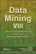 Data Mining 8 Data, Text and Web Mining and Their Business Applications