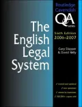 The English Legal System