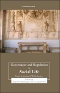 Governance and Regulation in Social Life: Essays in Honour of W. G