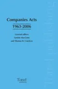 Irish Companies Acts 1963-2006