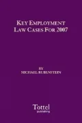 Key Employment Law Cases for 2007