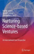 Nurturing Science-Based Ventures: An International Case Perspective