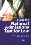 Passing the National Admissions Test for Law