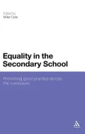 Equality in the Secondary School: Promoting Good Practice Across the Curriculum