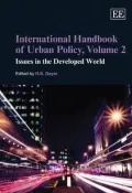 International Handbook of Urban Policy Volume Ii Issues in the Developed World