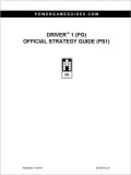 Driver 1 Pg Official Strategy Guide PS1