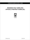 Resident Evil Zero: PG Official Strategy Guide: GC