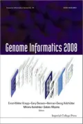 Genome Informatics 2008: Genome Informatics Series Volume 20: Proceedings of the 8th International Workshop on Bioinformatics and Systems Biology (Ibsb 2008)