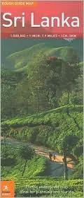 Rough Guide Map Sri Lanka