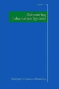Outsourcing Information Systems, Vol. 3