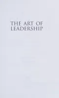 Book cover of The Art of Leadership