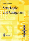 Sets, Logic and Categories