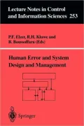 Human Error and System Design and Management