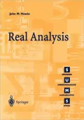 Real Analysis