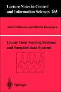 Linear Time Varying Systems And Sampled-Data Systems