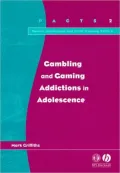 Gambling Gaming Addictions Adolescence