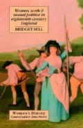 Women, Work and Sexual Politics in Eighteenth-century England (Women's History)