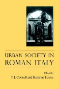 Urban Society in Roman Italy