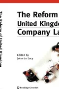 The Reform of United Kingdom Company Law
