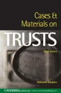 Cases & Materials on Trusts