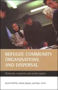 Refugee Community Organisations and Dispersal: Networks, Resources and Social Capital