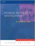 Human Resource Management: A Critical Text