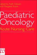 Paediatric Oncology: Acute Nursing Care