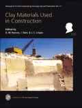 Clay Materials Used in Construction: Engineering Geology Special Publication No 21