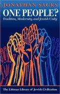 One People? Tradition, Modernity, And Jewish Unity