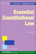 Australian Essential Constitutional Law