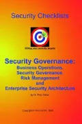 Security Governance Checklists Business Operations, Security Governance, Risk Management, An...