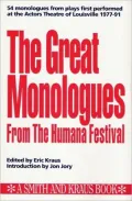 The Great Monologues from the Humana Festival, 1977-1991